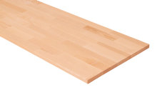 Hylde i bøg 18 mm x 40 x 200 cm